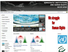 Tablet Screenshot of democraticinstitutions.org